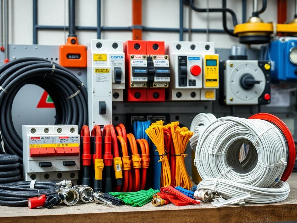 Electrical Items supplied by Al Reemal in Abu Dhabi